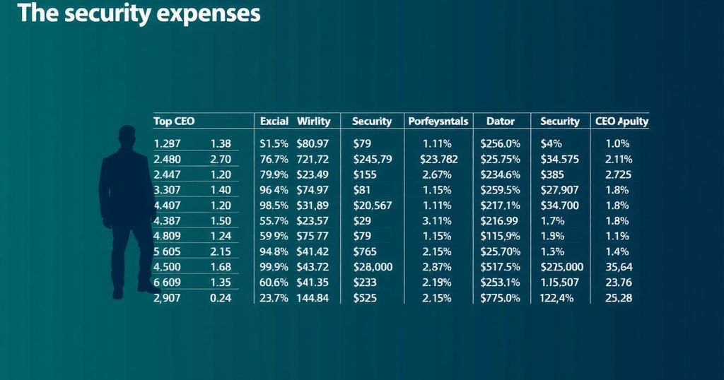 The Rising Costs of Executives’ Security in Major Tech Companies